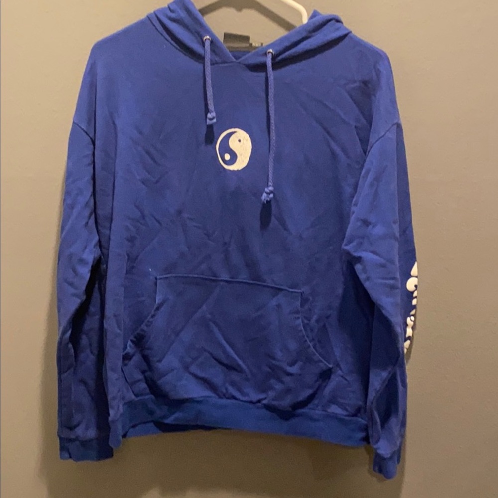 Yin yang stüssy hoodie